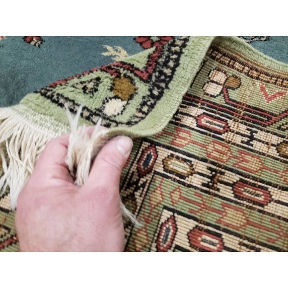 Turkish Rug, 5x7, Hand Knotted Vintage Oriental Carpet - Picture 7 of 10